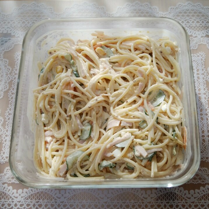 懐かしい味✨スパゲッティサラダ❤❤